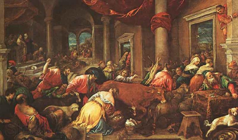 Jacopo Bassano The Purification of the Temple Spain oil painting art